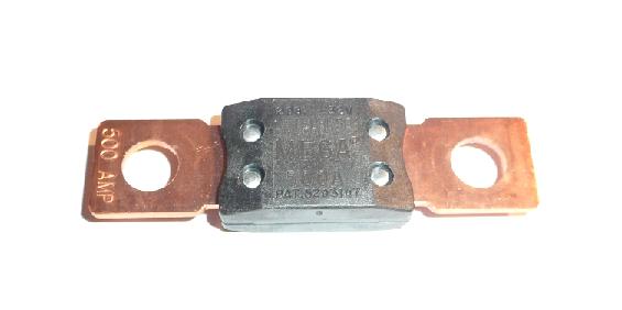 MEGA Slo-Blo 500 Amp Fuse 1 Each - Click Image to Close